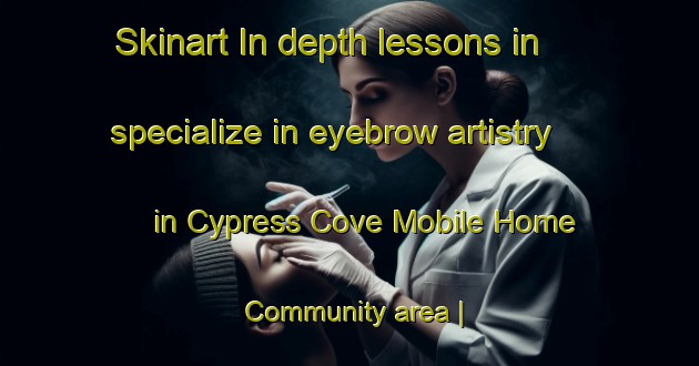 Skinart In-depth lessons in specialize in eyebrow artistry in Cypress Cove Mobile Home Community area | EyebrowTraining | EyebrowClasses | SkinartTraining-United States